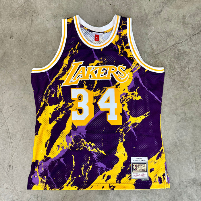 Shaquille O'Neal Mitchell & Ness Purple