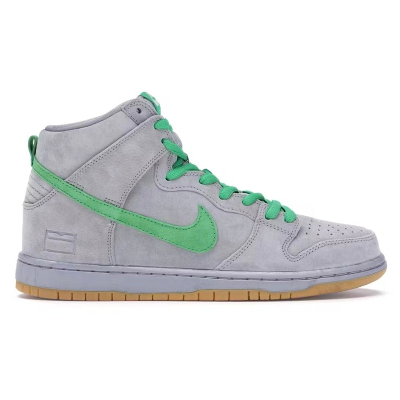 Nike SB Dunk High Silver Box