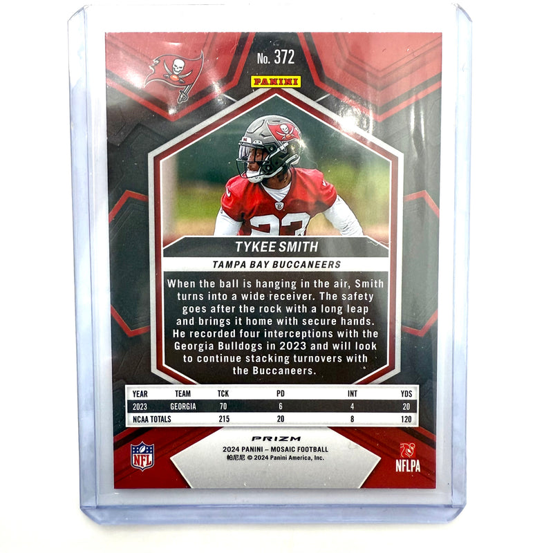 2024 Panini Mosaic - Rookie Tykee Smith Honeycomb Prizm #372
