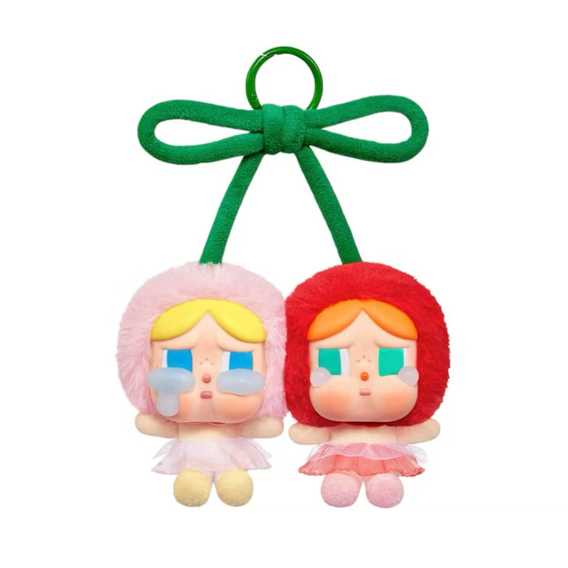 Pop Mart CryBaby Crying For Love Series (Love You Cherry Much) Vinyl Plush Hanging Card