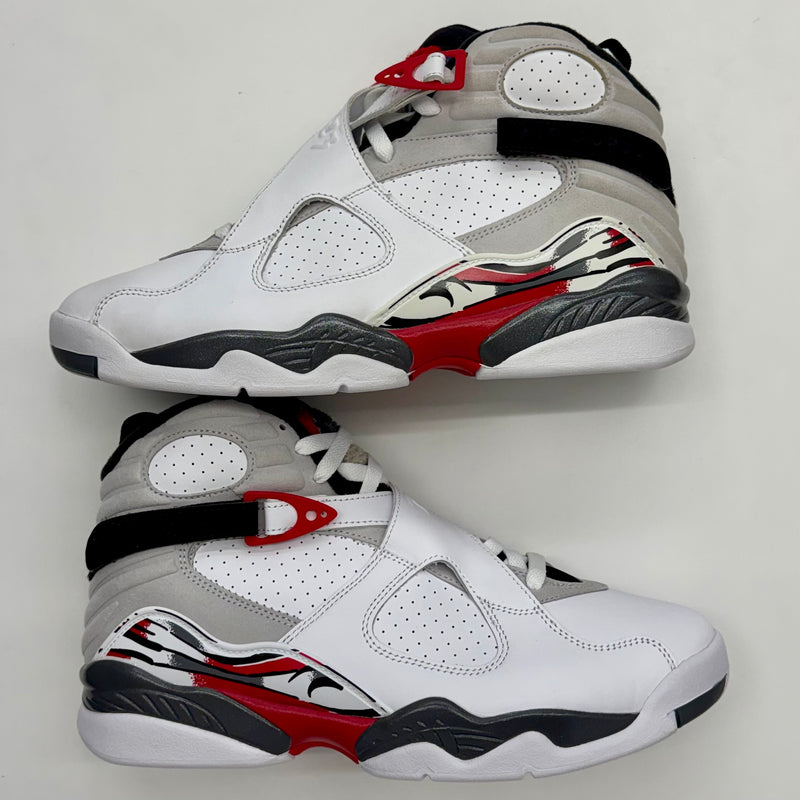 Jordan 8 Retro White True Red (2025)