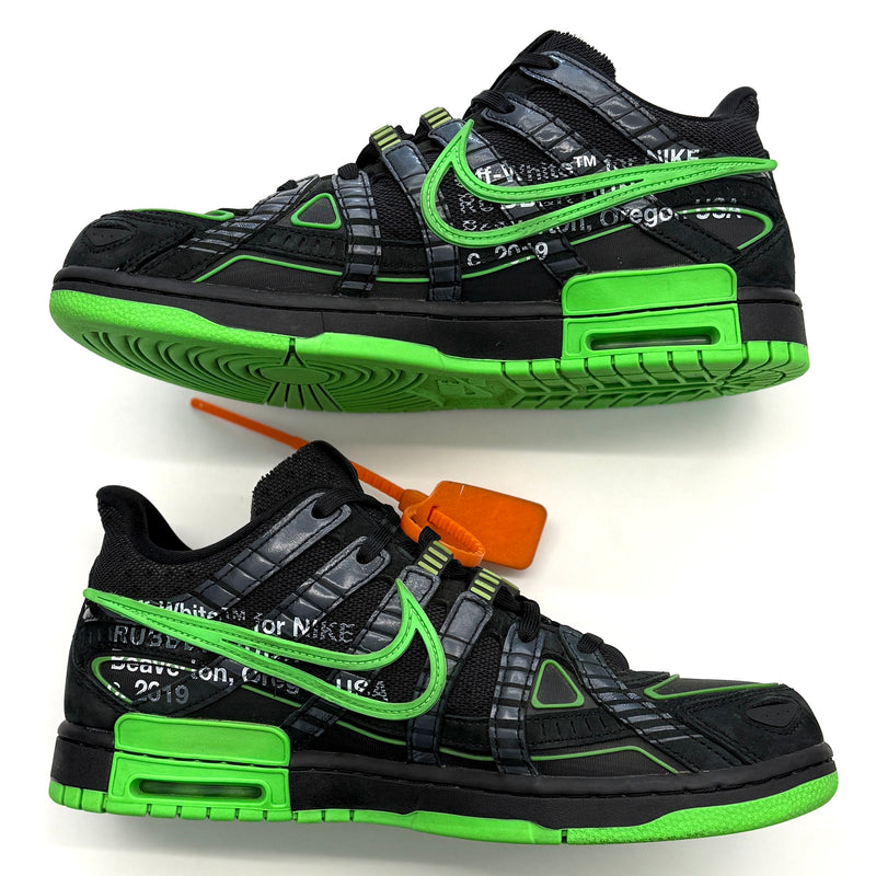 Nike Air Rubber Dunk 'Off-White Green Strike'