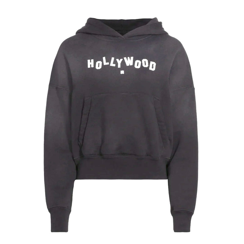 AMIRI Hollywood Logo Hoodie Black Women's