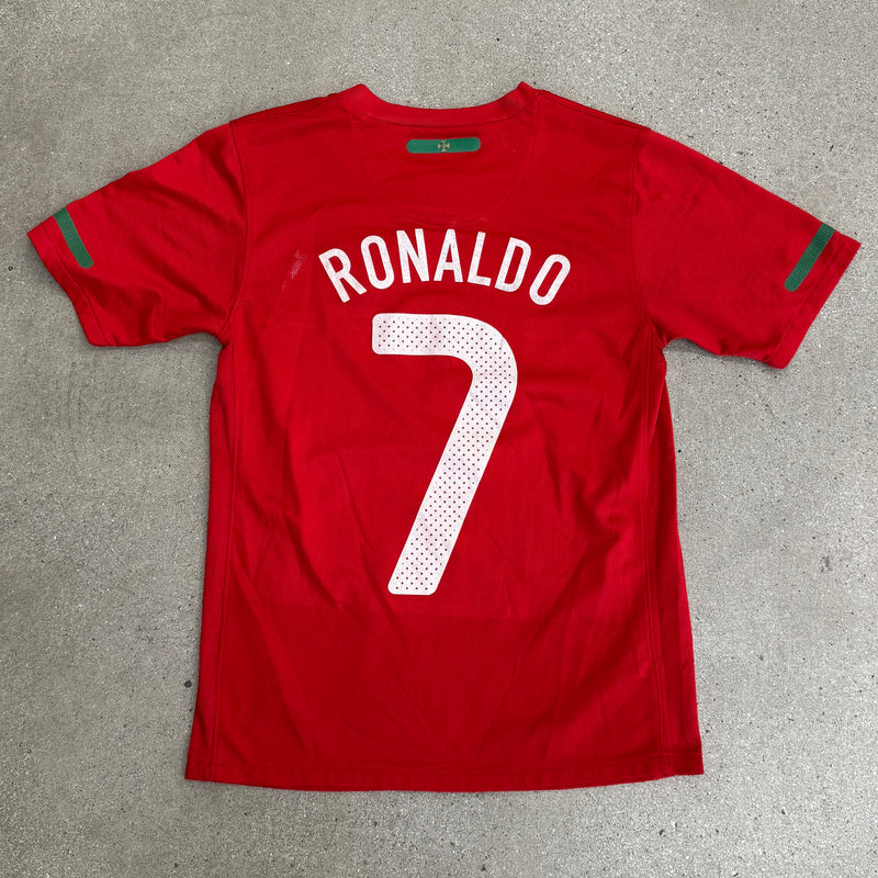 Nike 2010-11 Portugal Ronaldo Home Jersey Youth