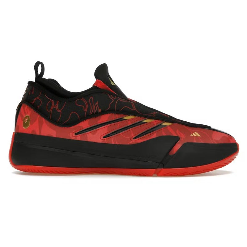 adidas Dame 9 Bape Black Red