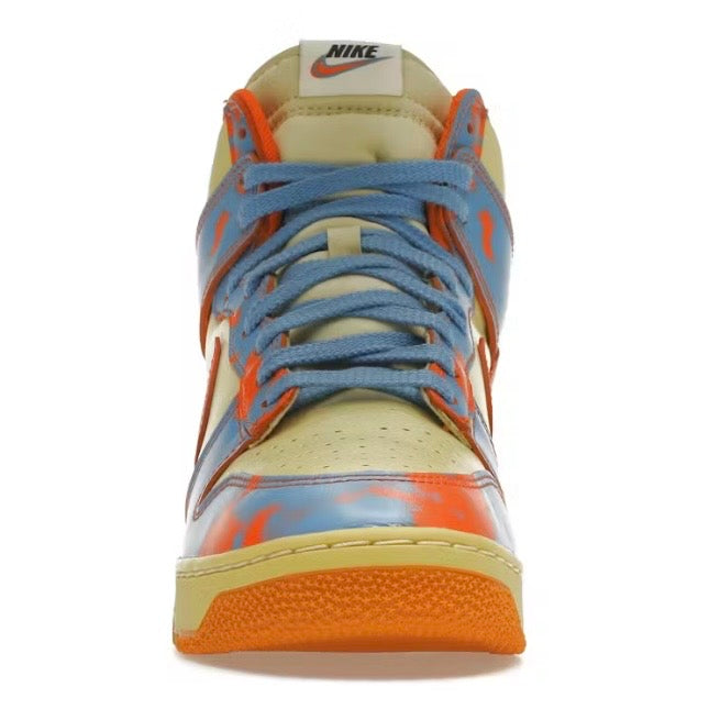 Nike Dunk High 1985 SP Orange Acid Wash