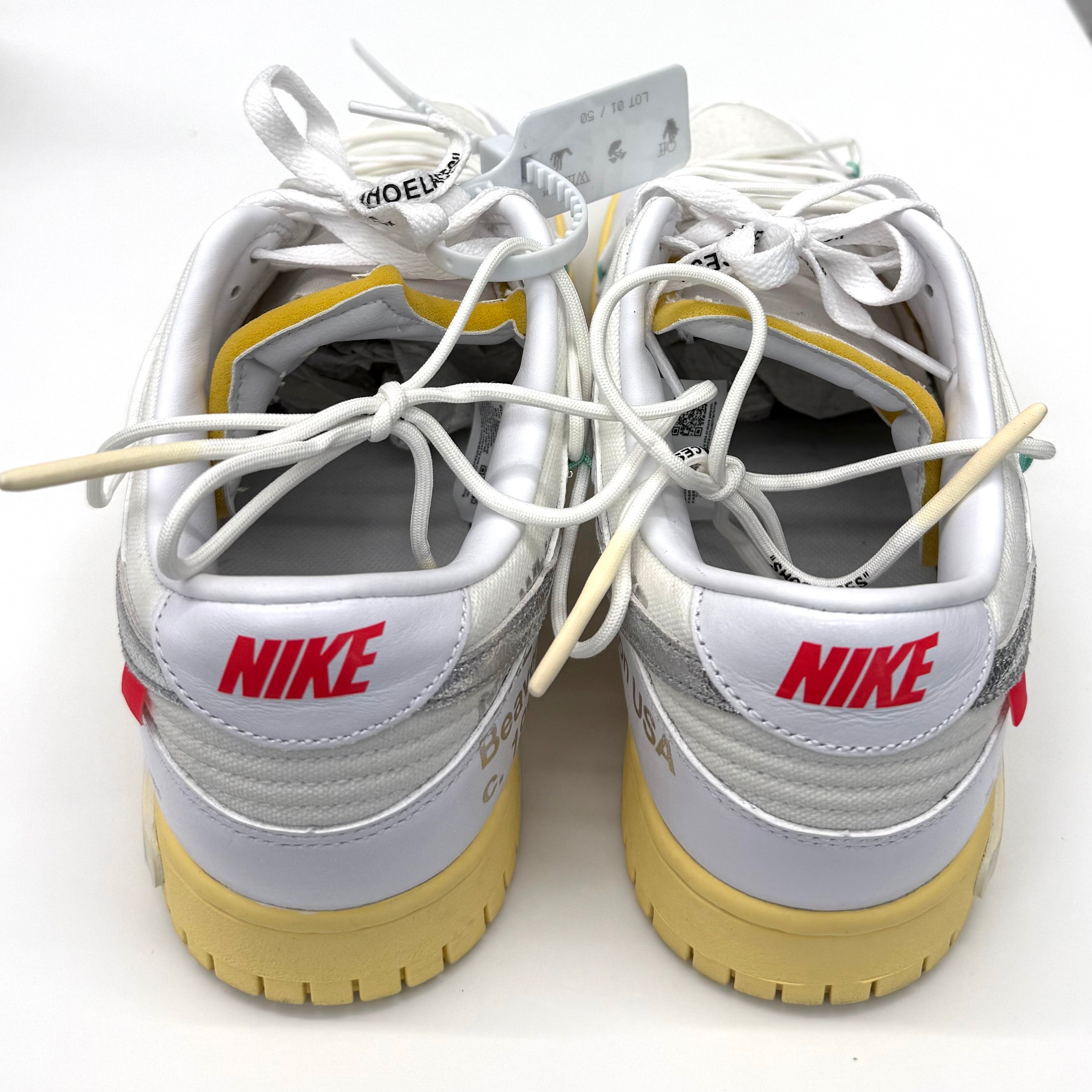 Nike Dunk Low x Off-White Lot 1 | Pre-Owned | Original Box