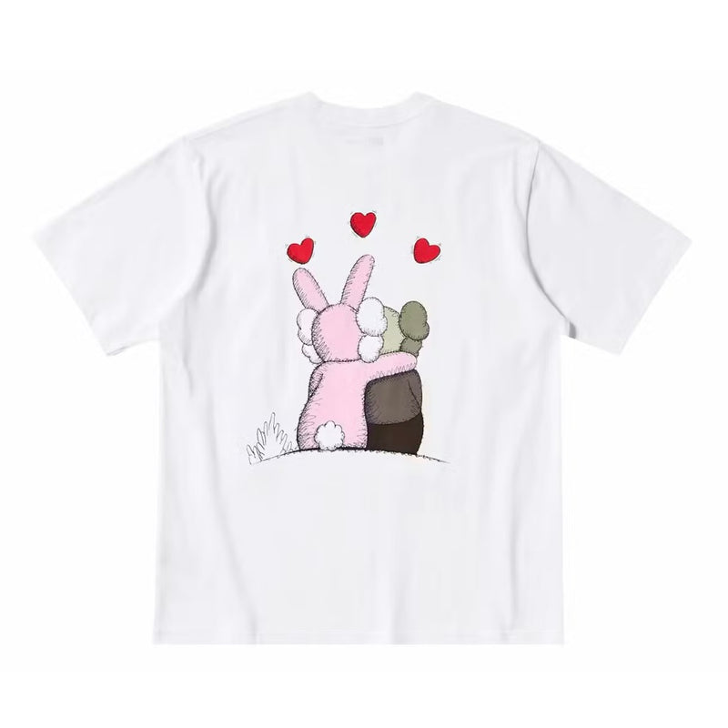 KAWS x Uniqlo x Warhol Kisses Tee White (Asia Sizing)