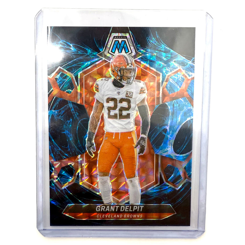 2024 Panini Mosaic - Grant Delpit Genesis Prizm Case Hit #56