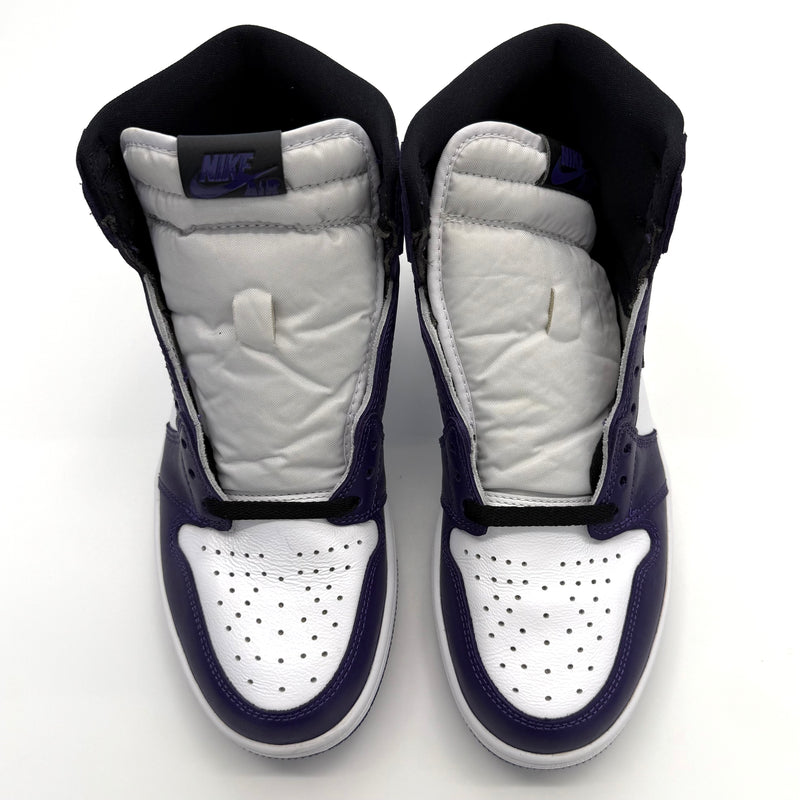 Jordan 1 Retro High Court Purple White