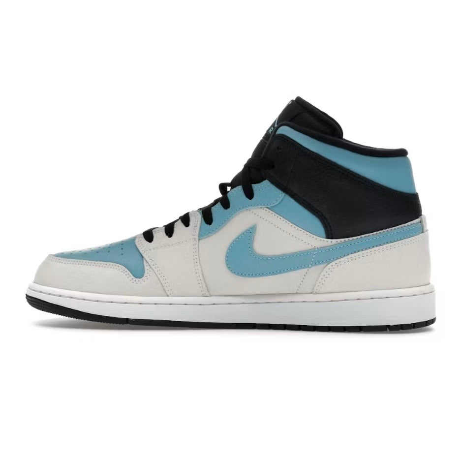 Jordan 1 Mid SE Blue Chill | Summit White/Blue Chill/Black