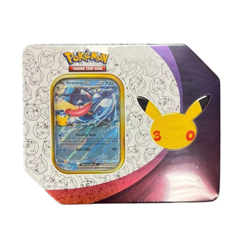 2026 Pokémon Mega Evolution 30th Celebration Greninja Tin