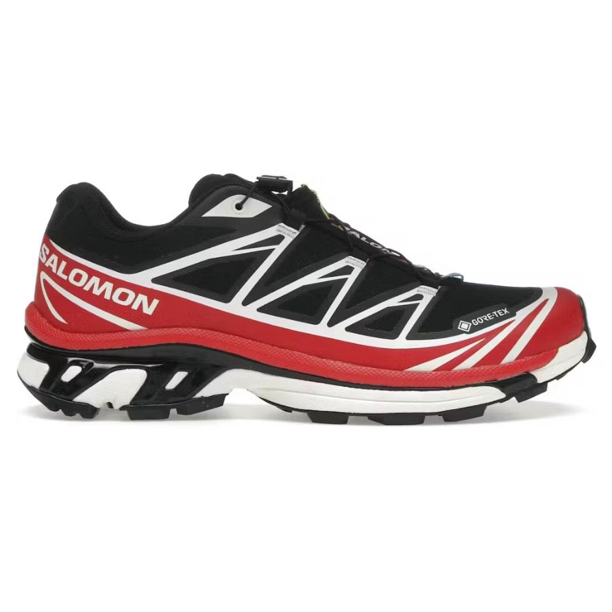 Salomon XT-6 Gore-Tex Black Flame Scarlet | United Kicks