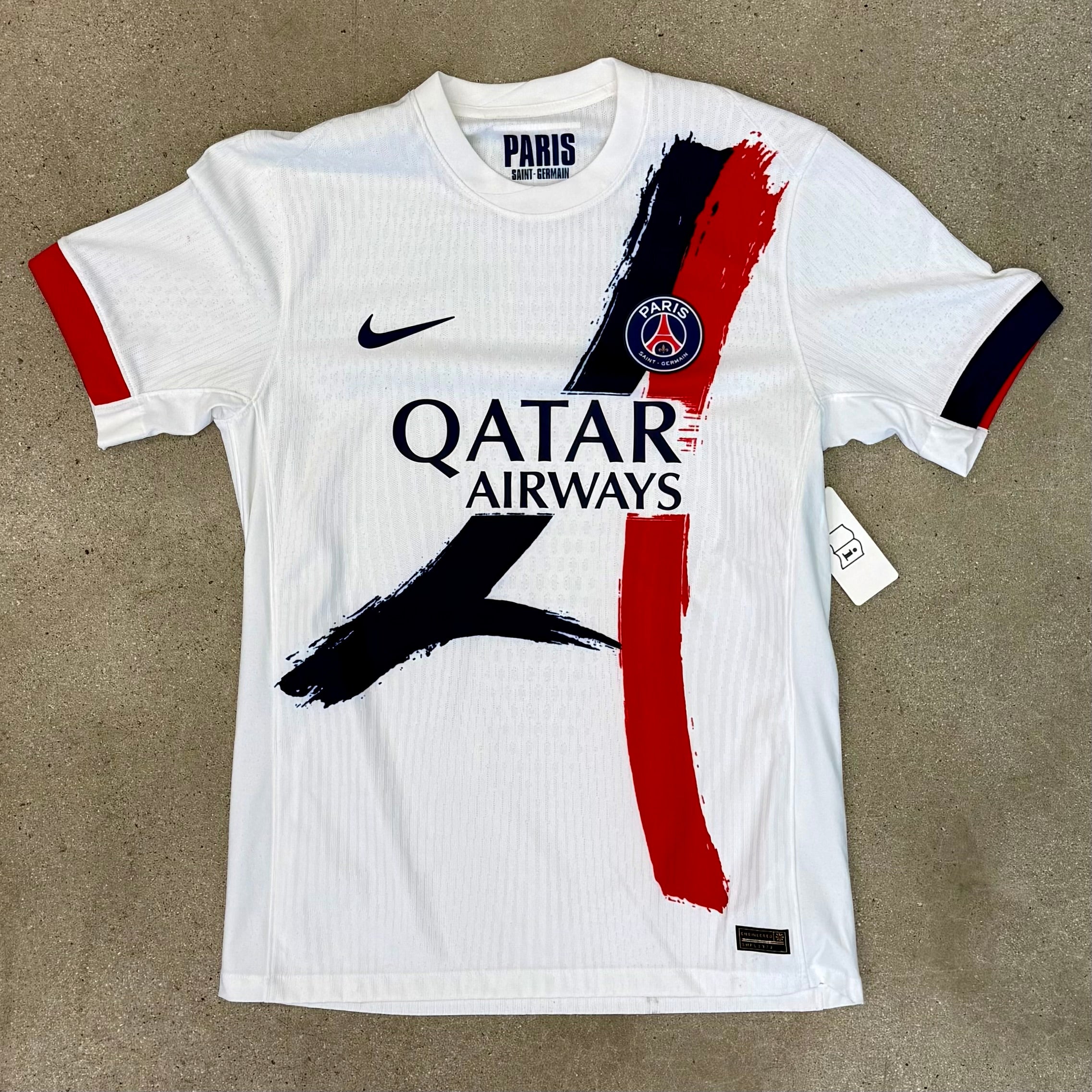 Nike 25/26 PSG Away Authentic Jersey - White/Blue | Brand New