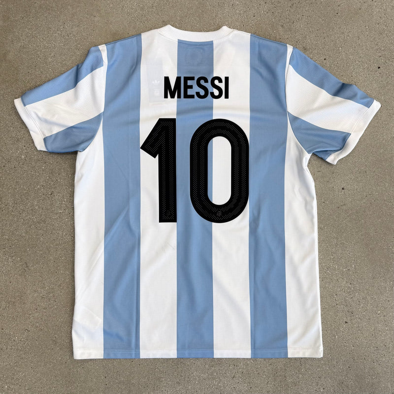 Adidas 2022-23 Argentina Messi Home Jersey