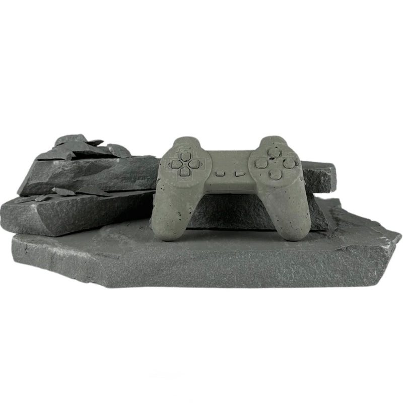 PLAYSTATION INSPIRED STONE CENTERPIECE