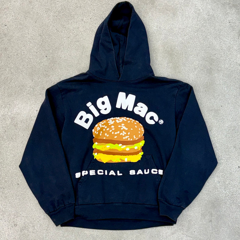 Cactus Plant Flea Market x McDonald's Team Big Mac Hoodie Black