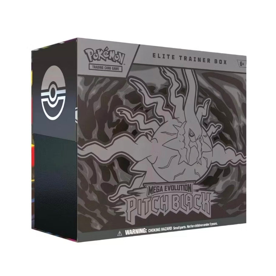2026 Pokémon Mega Evolution Pitch Black Elite Trainer Box Brand