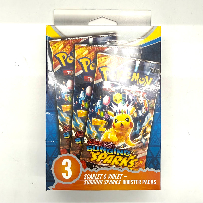 Pokémon TCG: Scarlet & Violet – Surging Sparks 3-Pack