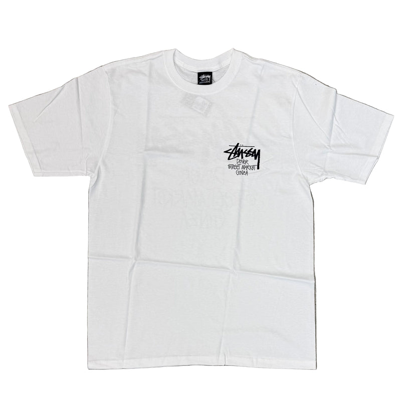 Stussy Dover Street Ginza Tee White