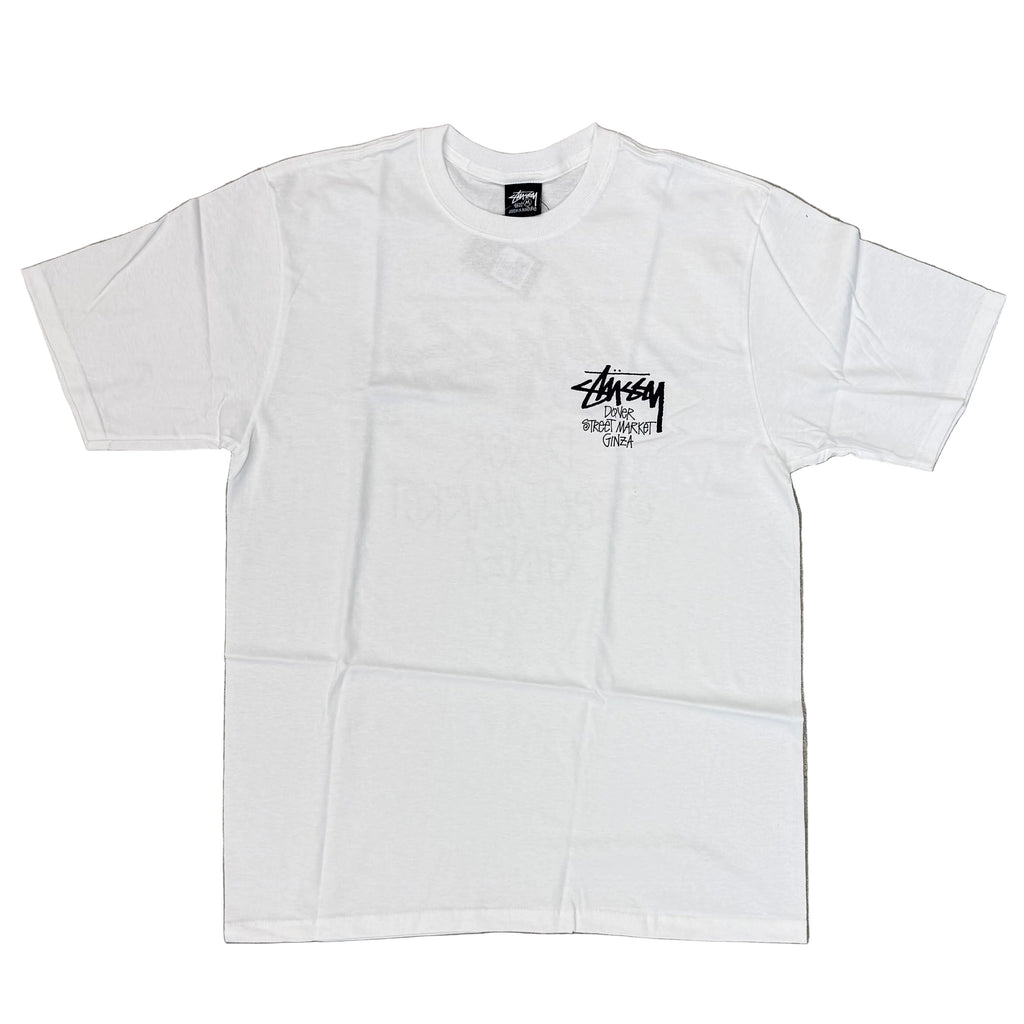 Stussy Dover Street Market Ginza Tee White | Brand New — United Kicks