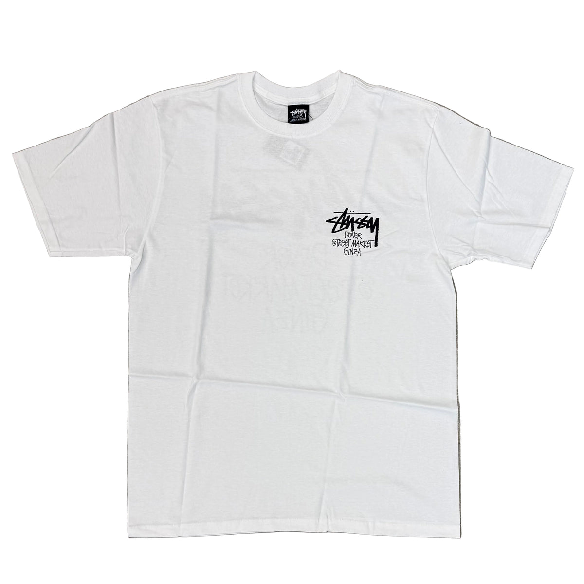 Stussy Dover Street Market Ginza Tee White | Brand New — United Kicks