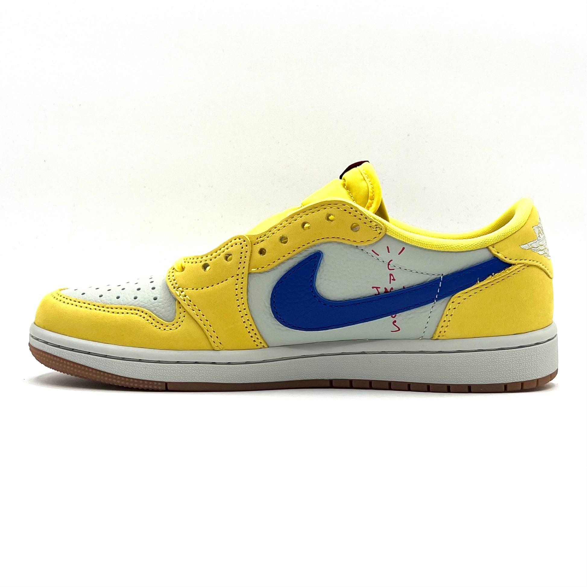 Jordan 1 Low Travis Scott Canary Women's - Exclusive Collab