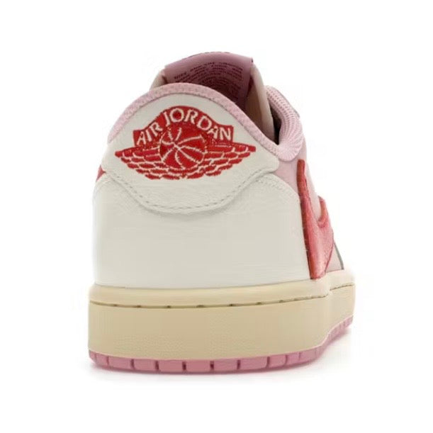 Jordan 1 Retro Low OG SP Travis Scott Sail Tropical Pink Brand New