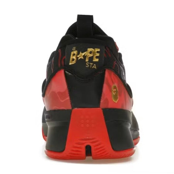adidas Dame 9 Bape Black Red