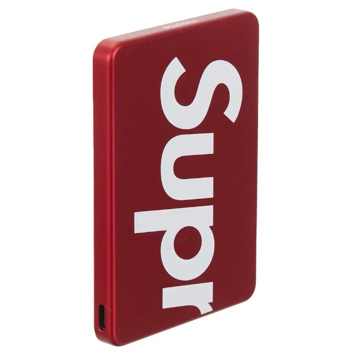 Supreme Mophie Qi2 Powerstation (SS26) Red