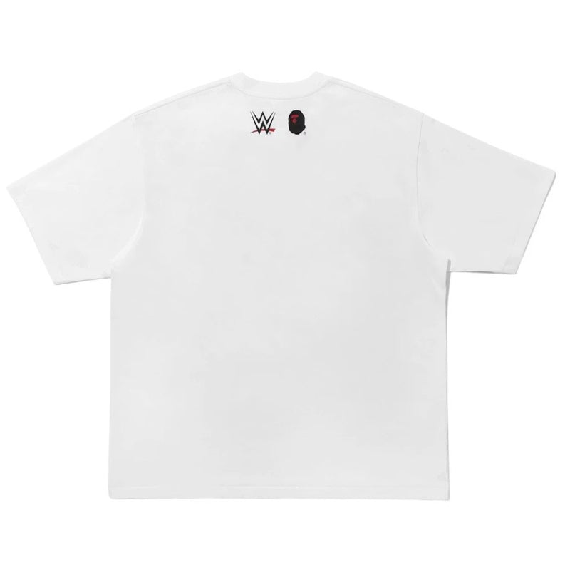 BAPE x Fanatics x WWE Stone Cold Steve Austin Baby Milo Relaxed Fit Tee White