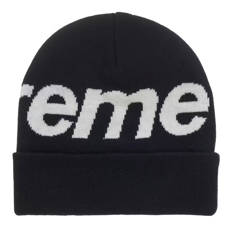 Supreme Big Logo Beanie (FW25) Black