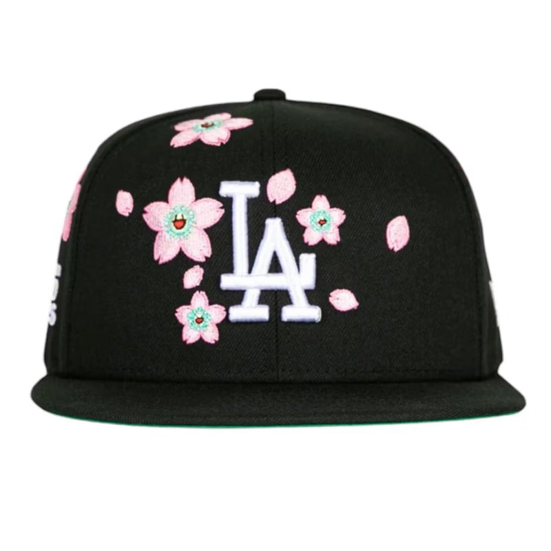 New Era x Takashi Murakami x MLB World Tour Tokyo Series 2025 New Era 9Fifty Dodgers Snapback Hat Black