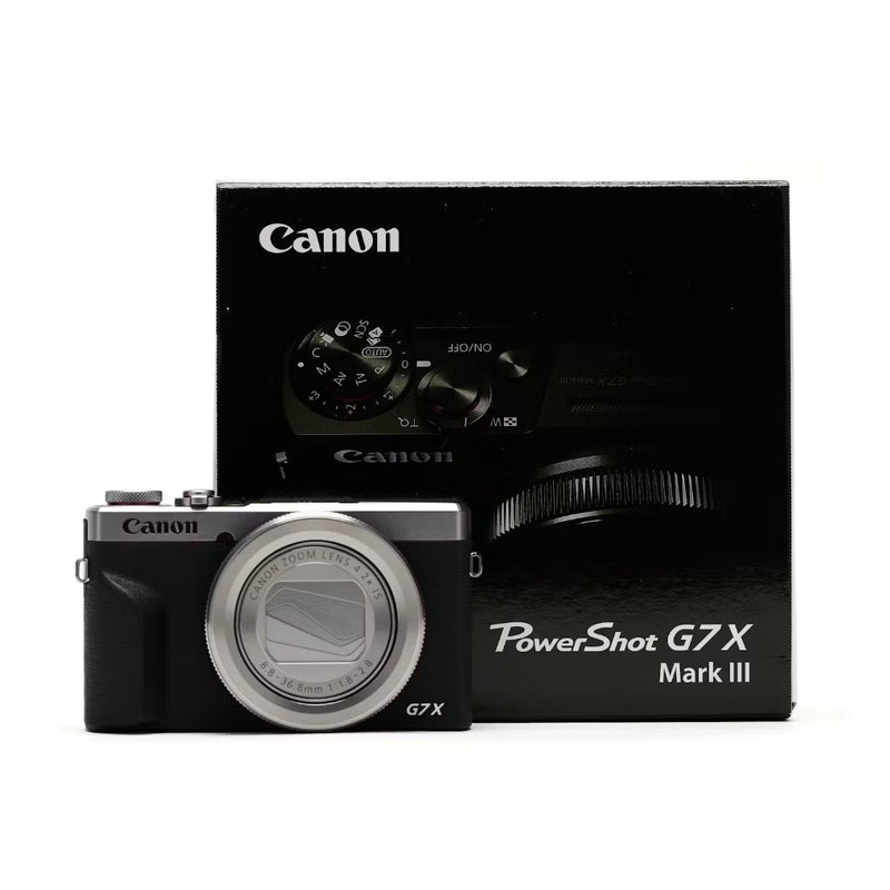 Canon PowerShot G7 X Mark III Camera (US Model) 3638C001 Silver