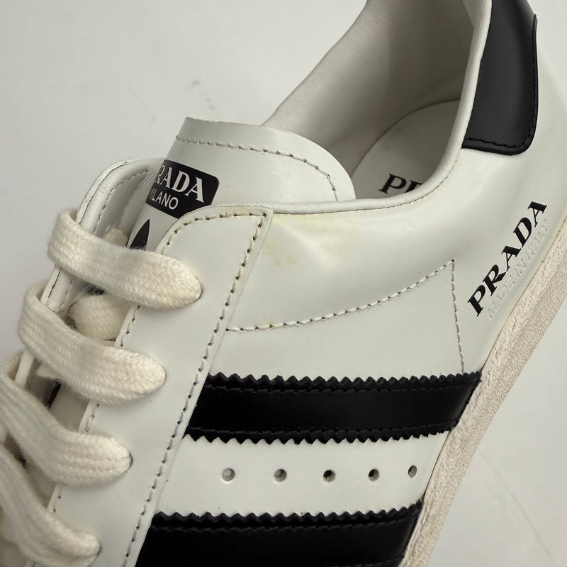 adidas Superstar Prada White Black