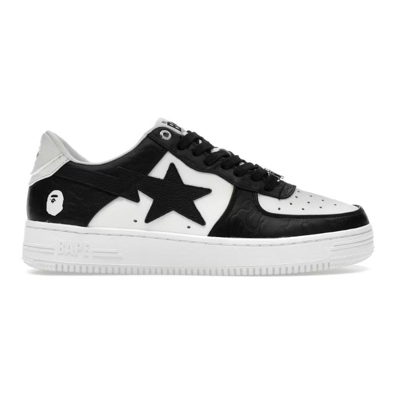 A Bathing Ape Bape Sta #4 Line Camo White Black