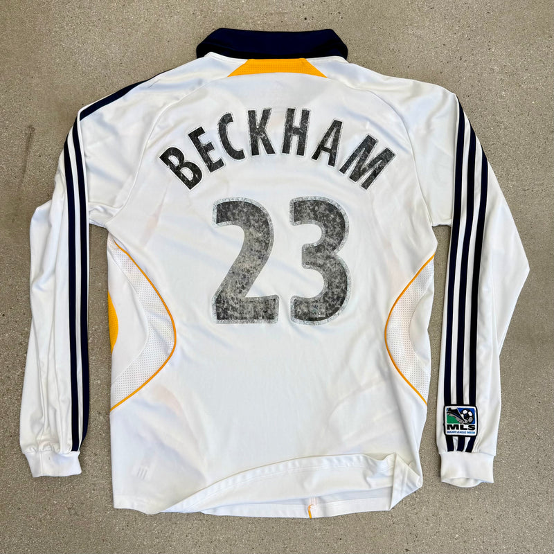 Adidas LA Galaxy #23 Beckham Longsleeve Jersey