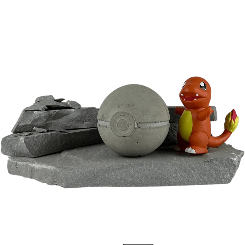 POKEBALL INSPIRED STONE CENTERPIECE