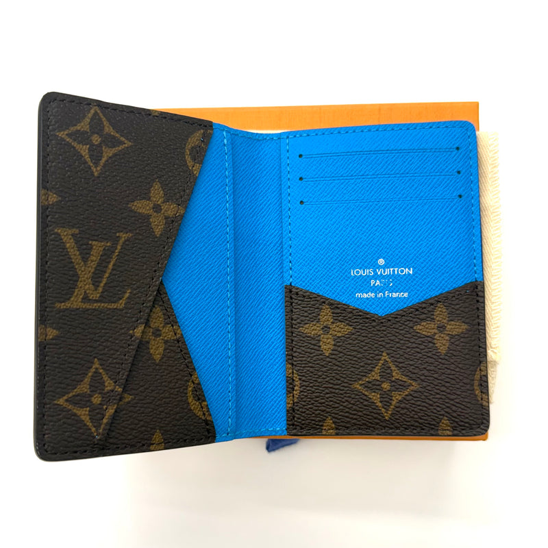 Louis Vuitton Pocket Organizer Brown Blue