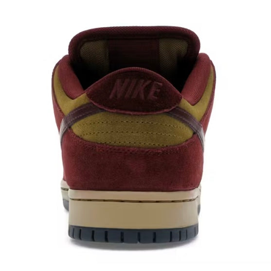 Nike SB Dunk Low Dark Team Red Olive Flak