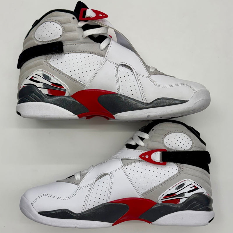 Jordan 8 Retro White True Red (2025)