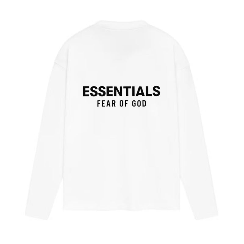 Fear of God Essentials Classic Long Sleeve Tee Bright White