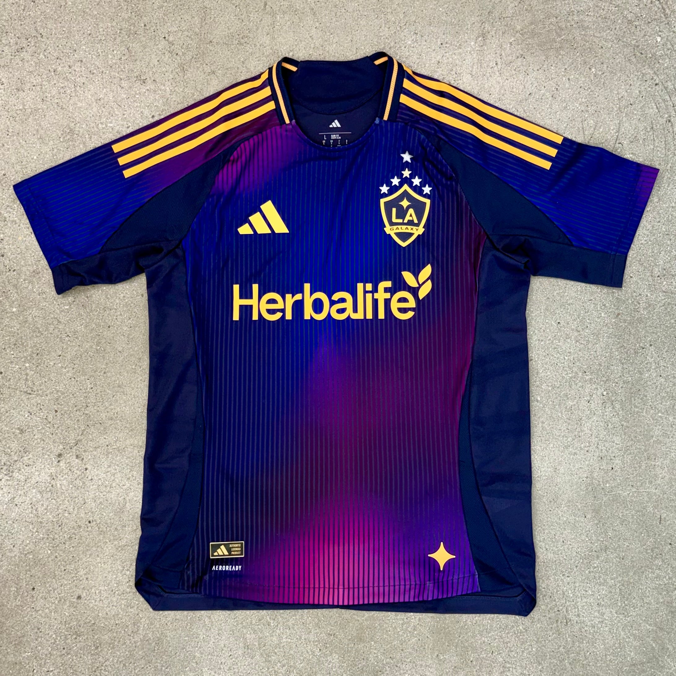 Adidas LA Galaxy 25/26 Away Jersey - Away (White/Navy) | Brand New