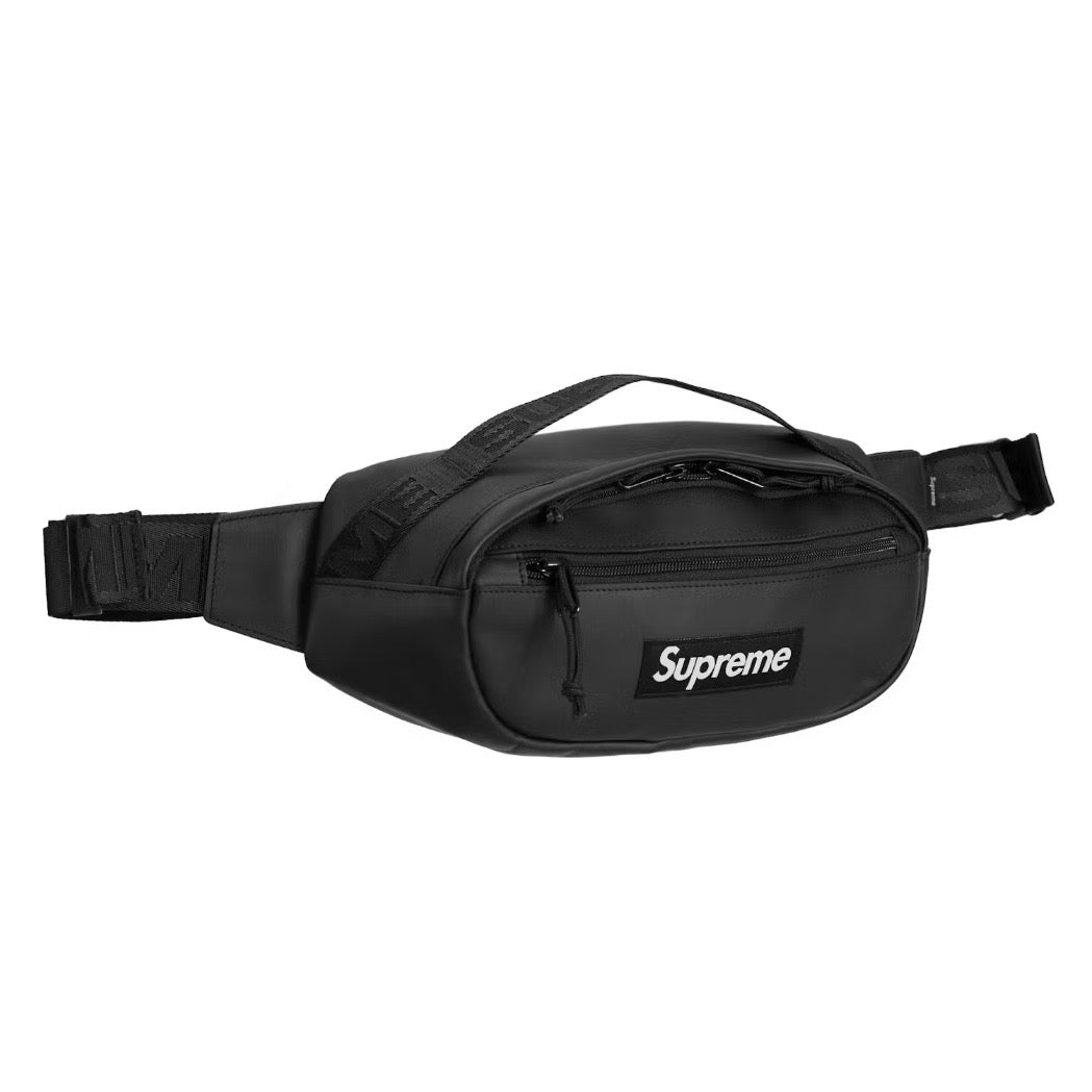 Supreme Small Waist Bag ブラック 22aw Supreme Leather Waist Bag Black FW23 | United Kicks