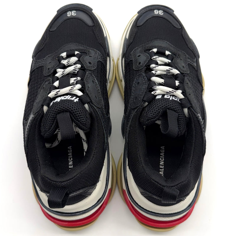 Balenciaga Triple S Black White Red (2018 Reissue)