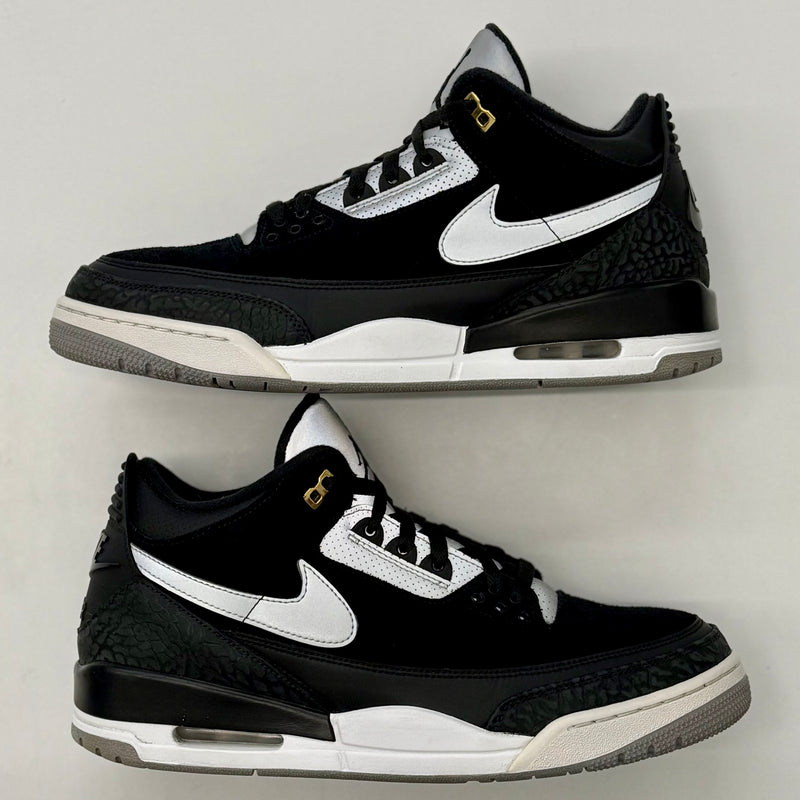Jordan 3 Retro Tinker Black Cement Gold