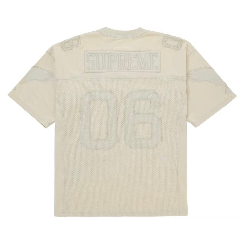 Supreme / mm6 Cotton Football Jersey(白/S Supreme MM6 Maison Margiela Cotton Football Jersey White SS26