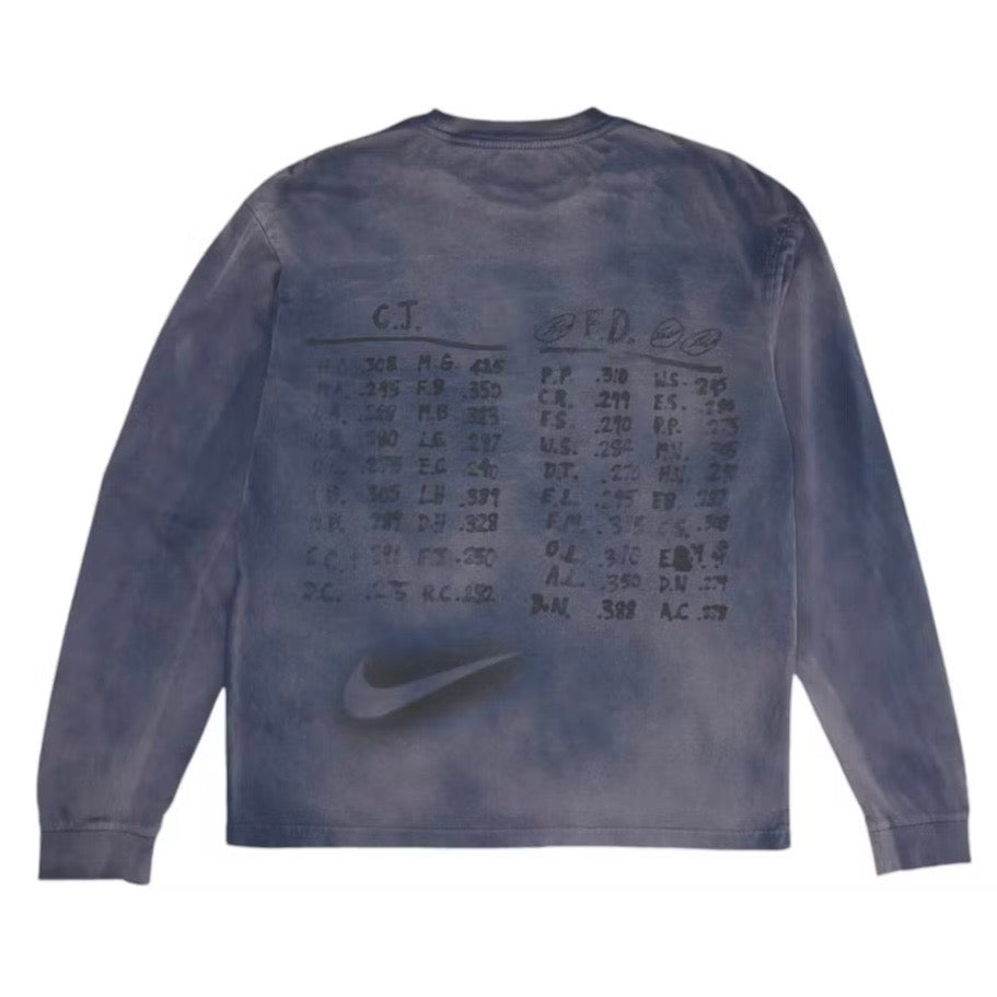 Travis Scott Cactus Jack x Fragment x Nike Longsleeve Washed Blue