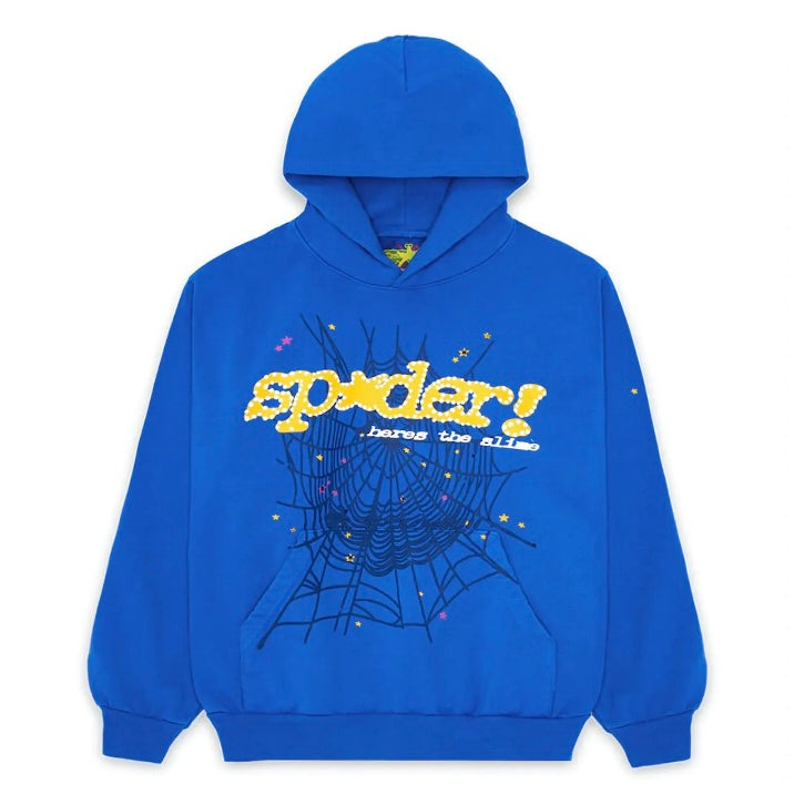 Sudadera Sp5der TC Azul