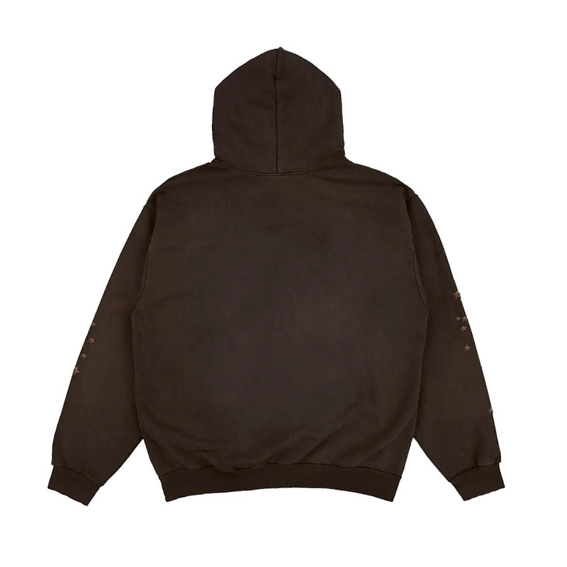 Travis Scott Cactus Jack x Sp5der Days Before Rodeo Hoodie Brown